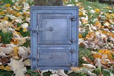 290 x 390mm Couleur Neuf Porte de four à pizza, poêle à bois, Fonte Fumoir ZEa08