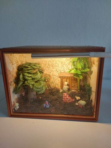 Diorama ancien le méchant - -,