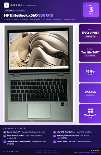 Elitebook x360 830 g10 - 830,