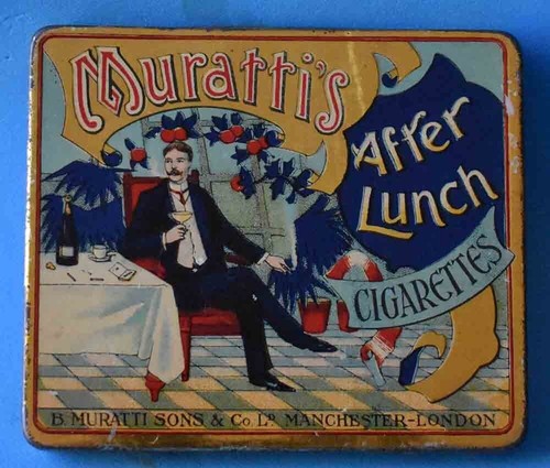 Boite cigarettes metal - de,