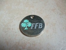 FEDERATION FRANCAISE DE BRIDGE FFB TROLLEY SHOPPING CART TOKEN 