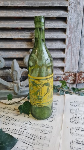 Ancienne bouteille vin vide - vin,