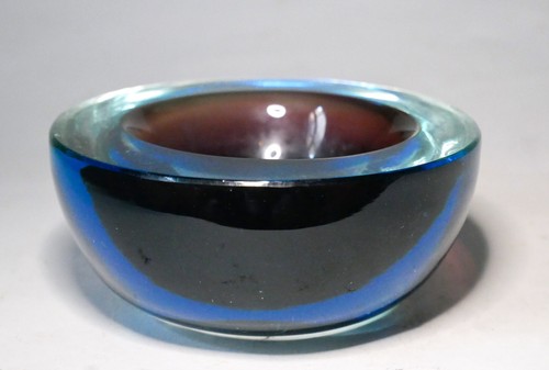 Murano submerged ashtray - murano,