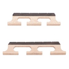 2pcs 5 cordes Bridge Banjo Pont Sandalwood Banjo Bridge Pont de remplacement