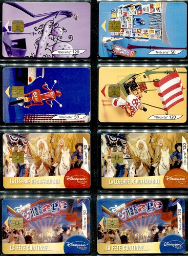 France lot 8 cartes - de,