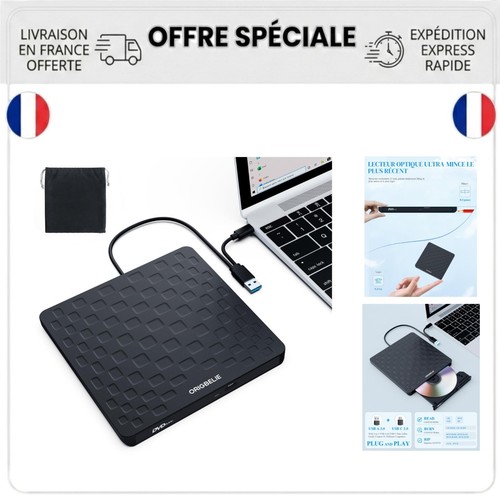 Graveur dvd externe usb - graveur,