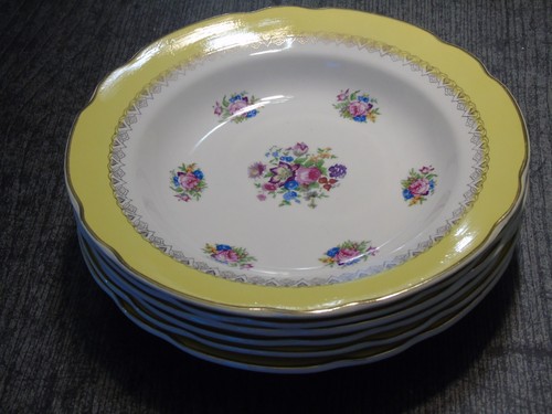 Assiettes creuses digoin - 6,