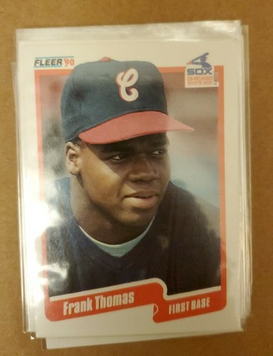 1990 fleer update frank thomas - frank,