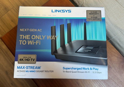 Linksys ea9500 max stream - linksys,