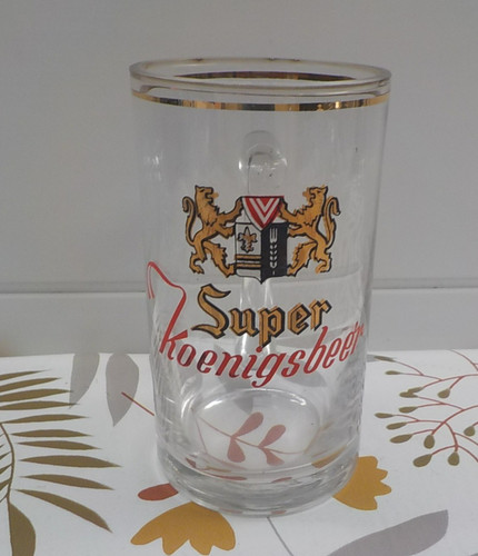 Chope verre ancien - chope,