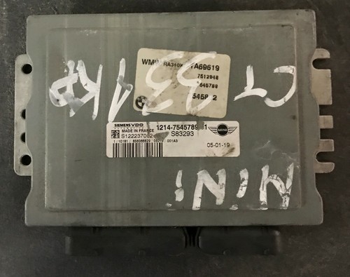 Calculateur moteur mini cooper - calculateur,