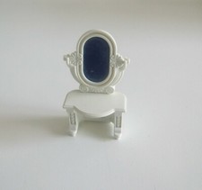 PLAYMOBIL (H3102) PRINCESSES - White Hairdresser Furniture & Mirror 4338