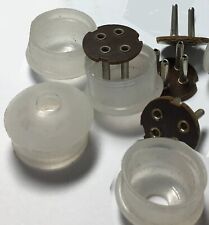  Radio TSF lot de 4 prises 4 broches avec capot plastique