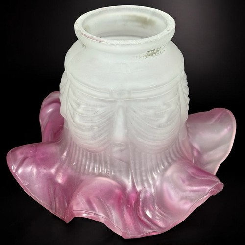Ancienne tulipe abat jour - abat-jour, en