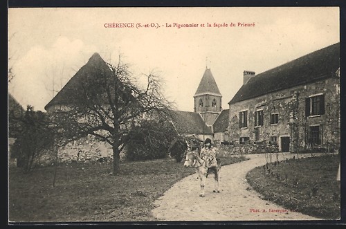 Cpa chérence pigeonnier - chérence,, le