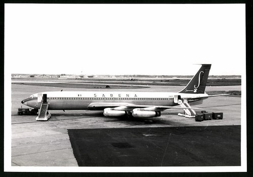 Photographie avion boeing 707 - avion,