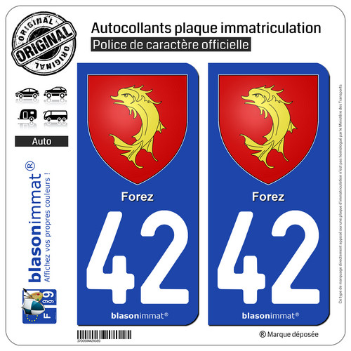 Stickers autocollant plaque - 2,
