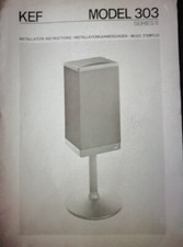 Enceinte KEF 303, je recherche Les Pieds tulipes correspondant voir Photo jointe
