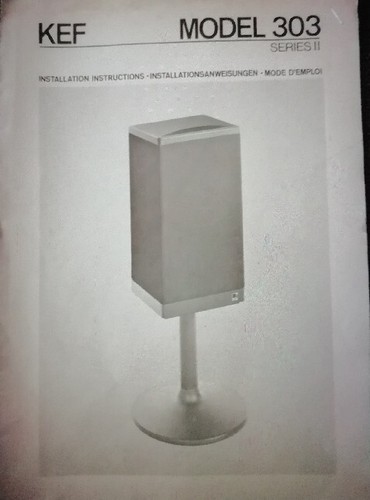 Enceinte kef 303 recherche - 303,, je