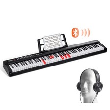 VEVOR Clavier Piano Numérique 88 Touches Semi-lesté Pleine Taille Électrique