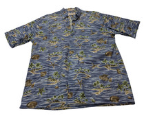 Chemise hawaïenne Campia Moda coquillages manches courtes taille L #627 hawaien