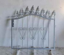 Porte De Jardin Métallique En