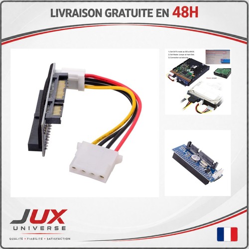 Adaptateur ide broches vers - ide,