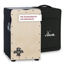Cajon Batterie Percussion Tambour Bois en Bouleau Snare Réglable On/Off + Housse