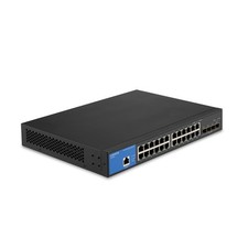 Linksys LGS328C 24 Port Gigabit Managed Network Switch with 4 x 10G Uplink SFP+