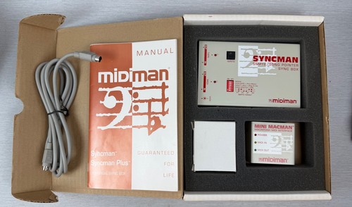 Midiman syncman plus - midiman, smpte
