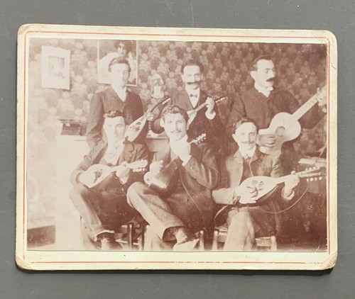 Photo ancienne sur carton - photo,