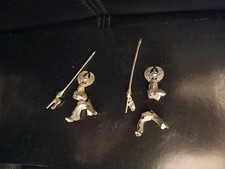 2 Warhammer Bretonnian Grail Knight Spear | Metal OOP | The Old World Bretonnien