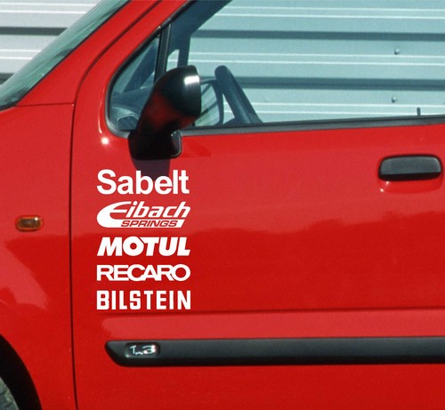 Kit stickers tuning sponsor - kit,