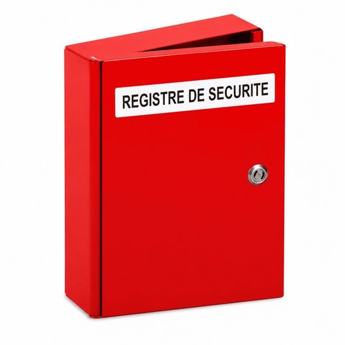 Armoire rouge pour - , registre