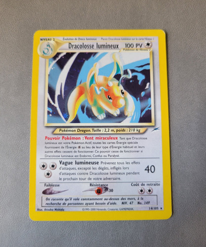Carte pokemon dracolosse - -,