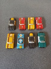 Lot 8 Anciennes voitures Tole Pour circuit  ESSO, ELF... 