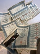 Lot Action Obligation Titre Ancien Vintage XIXeme Russie Banque