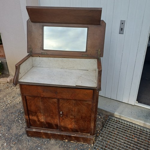Meuble toilette ancien - de,