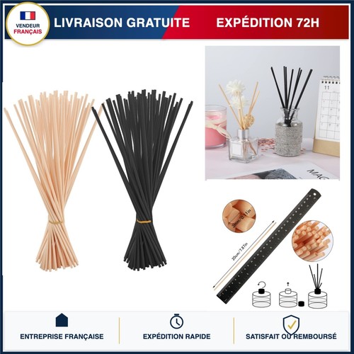 100 bâtons diffuseur parfum - bâtons,