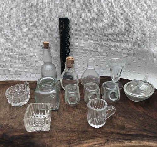 Lot objets verre maison - verre,