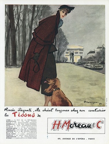 1950 moreau cie fabrics - moreau,