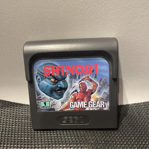 Jeu shinobi sega - game, gear