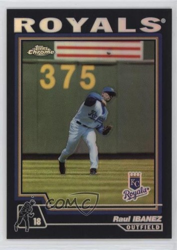 2004 topps chrome - chrome, black