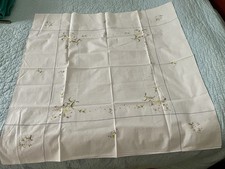 Nappe à Thé ancienne lin et