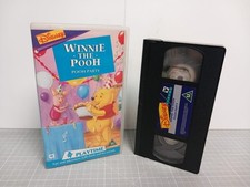 Walt Disney Winnie the Pooh - Pooh Party On VHS Video Cassette Tape Retro Kids
