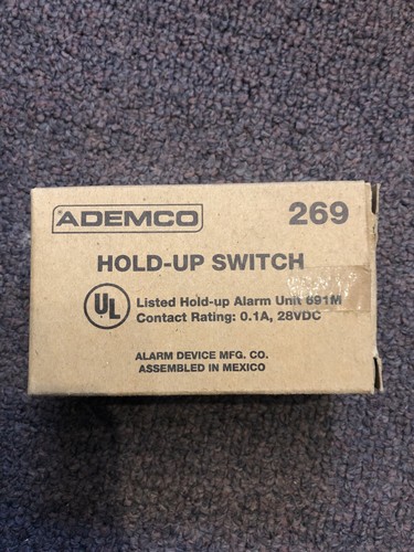 Ademco 269 hold switch - hold-up,