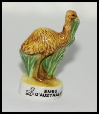 FÈVES ÉCHASSIERS - ÉDITIONS ATLAS " ÉMEU D'AUSTRALIE " ZE