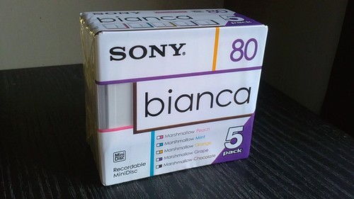 Minidisc sony bianca - minidisc,