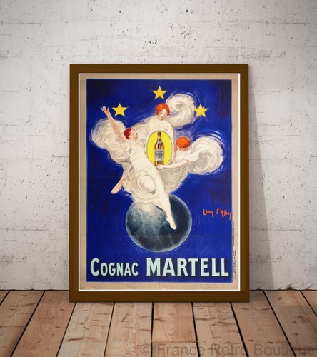 Poster affiche cognac - cognac, martell