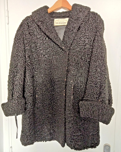 Veste astrakan noir - veste, 44